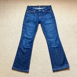 7 FOR ALL MANKIND Dark Wash Bootcut 26